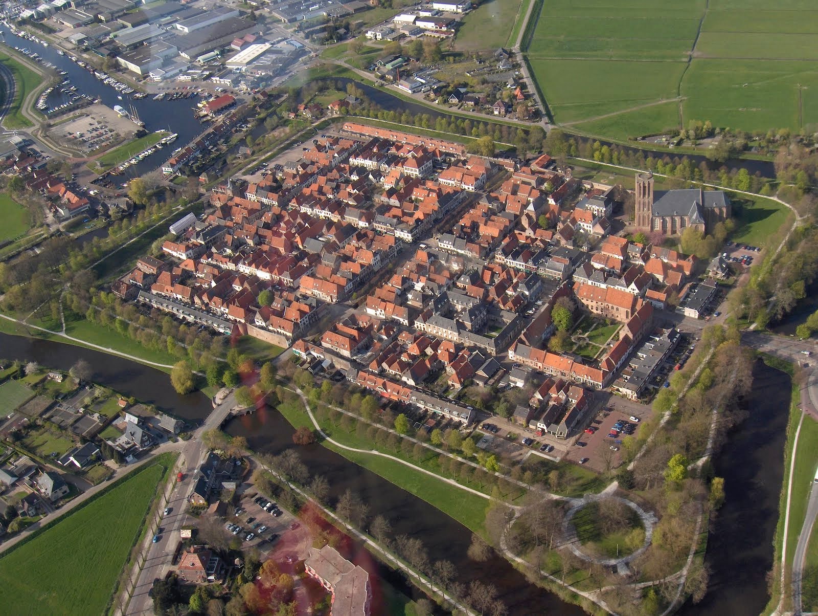 luchtfoto Elburg